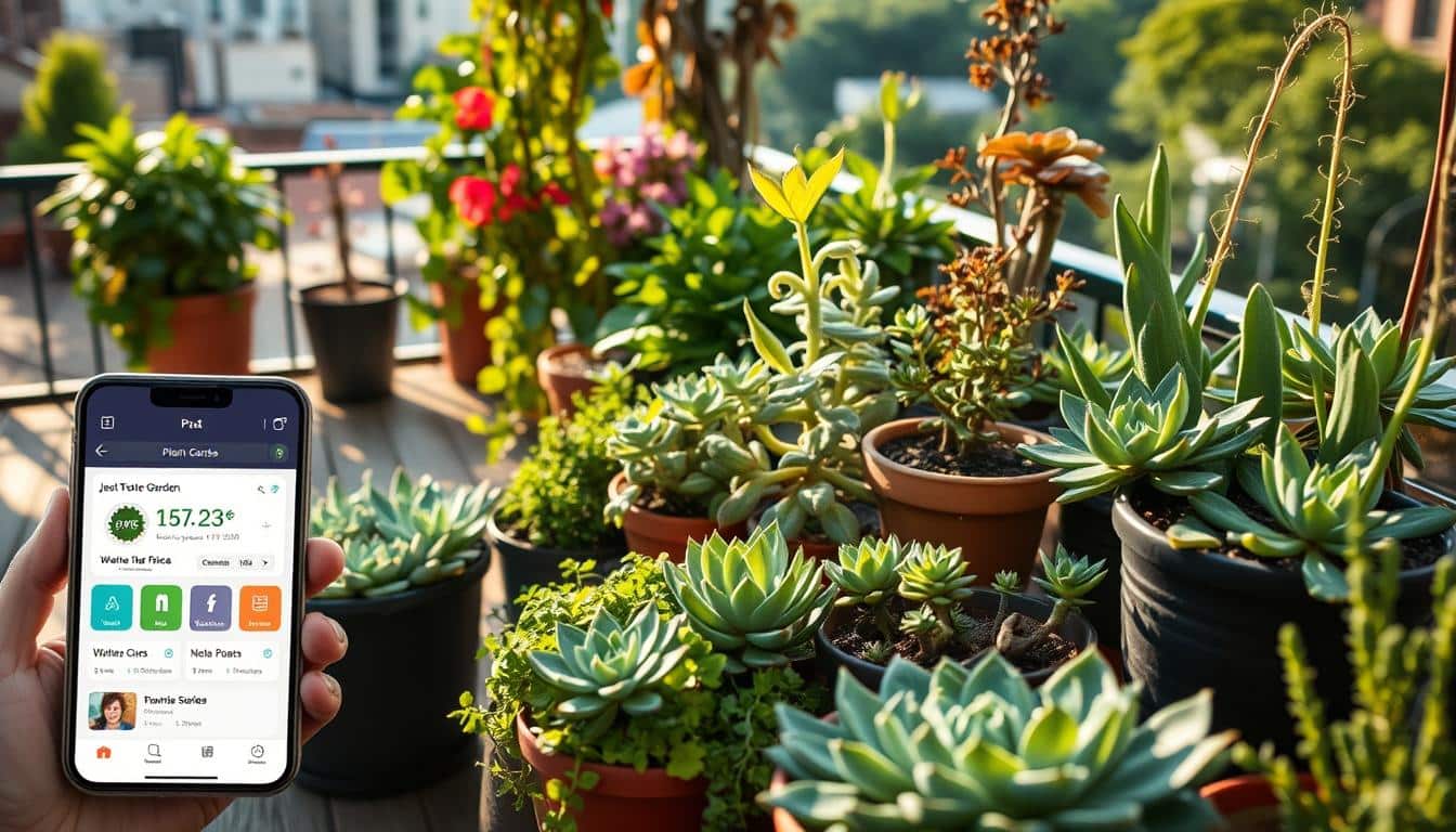 app de plantas para jardinagem urbana