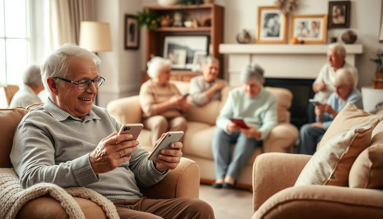 Aplicativos de namoro para a terceira idade