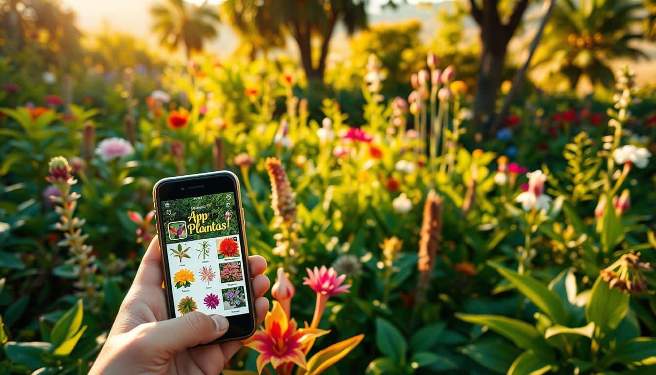 App Plantas, identificação de plantas