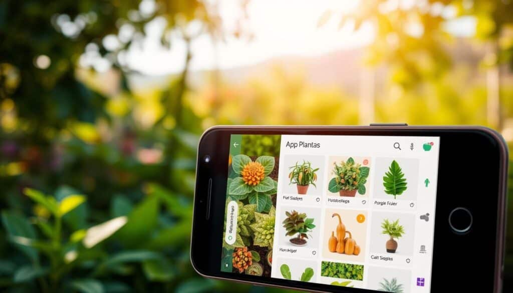 App Plantas e identificação de espécies App Plantas e identificação de espécies