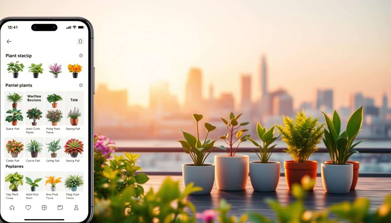 App Plantas jardinagem digital