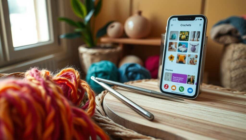 definição de app de crochê
